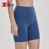 Plain Biker Shorts Wholesale Custom  Jacquard Printed Compression Shorts For Women