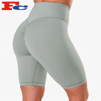 Bulk Of Biker Shorts Peach Scrunch Butt High Waisted Yoga Shorts