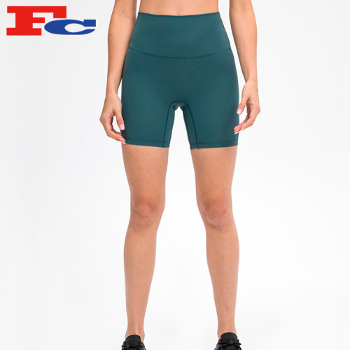 Fitness Shorts Womens Buttery-Soft Fabric Biker Shorts Manufacturer