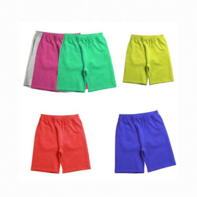 Fleece Jogger Shorts Custom Men's Sports Shorts Fleece Colorful Sweat Shorts
