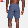 Wholesale Mens Drawstring Shorts Polyester Athletic Gym Shorts With Side Zipper Pocket