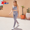 Wholesale Women's Yoga Clothing Funky Digital Printing Fitness Workout Sets
