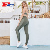 OEM Sportswear Manufacturer Unique Shoulder Strap Top High Waist Hip Lifting Leggings