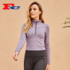 Half Zipper Neckline Long-Sleeved Top Women's Sports Jacket Wholesale