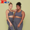 Custom Athletic Wear Manufacturer Women Yoga Fitness Set Plus Size