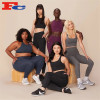 Custom Athletic Wear Manufacturer Women Yoga Fitness Set Plus Size