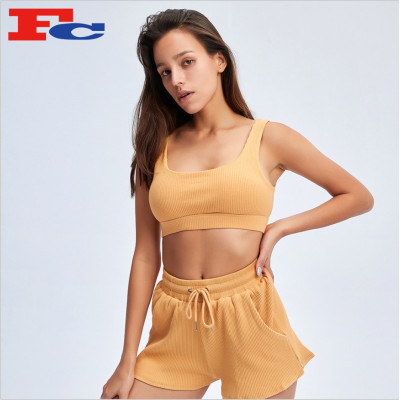 Custom Private Label Sports Apparel Shorts Set Two-Piece Suit