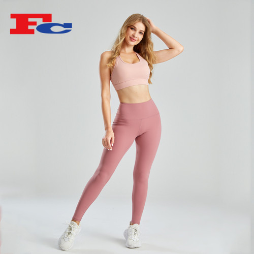 Wholesale Fitness Clothes Shades Of Pink Collocation Design
