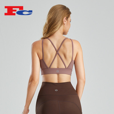 Back Large Hollow Design Sports Bras Bulk Sale