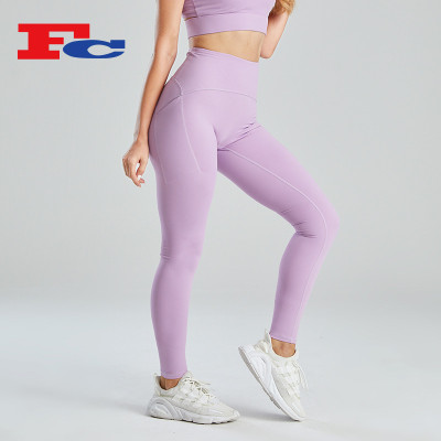ODM Custom Women Yogawear 4 Way Leggings Unique Pocket Design China Manufacturer