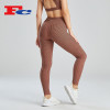 Custom Women Yoga Pants China Houndstooth Pattern Hip Lift Leggings Supplier