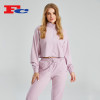 China Sports Tracksuits Clothing Half Zipper Jacket And Jogger Pants For Women