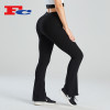 Athleisure Wear Pitted Fabric Flared Pants China Sportswear Manufacturer