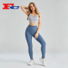 Custom Logo Sportswear Adjustable Strap Sports Bra Set Women Yogawear Supplier