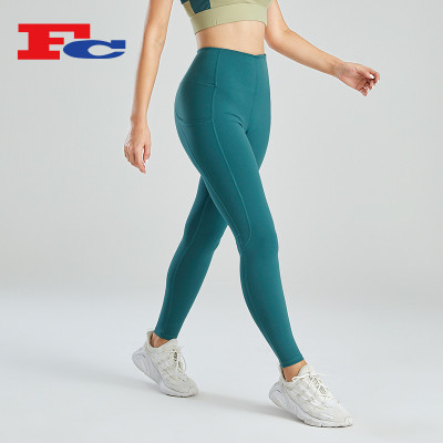 Yoga Pants With Pockets Hip Lift Design sportswear manufacturer