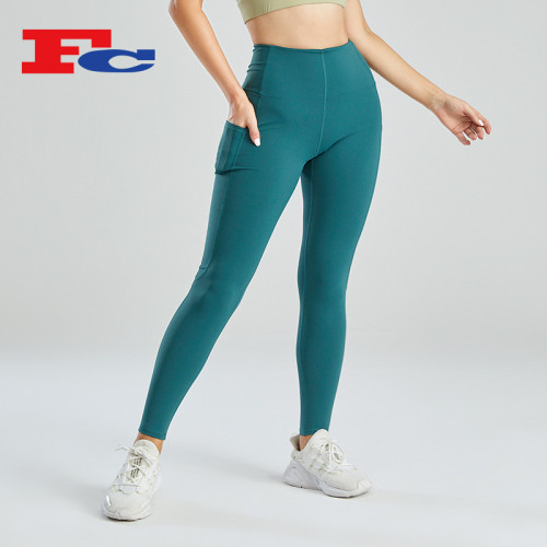 Yoga Pants With Pockets Hip Lift Design sportswear manufacturer