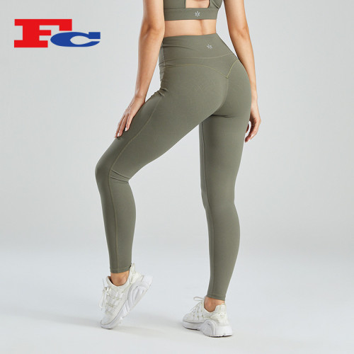 Bulk Yoga Pants Peach Hip Lift Design China Sportswear Manufacturer