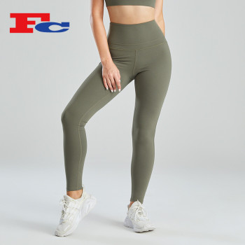 Custom Women Legging Bulk Yoga Pants Peach Hip Lift Design Sportswear Manufacturer