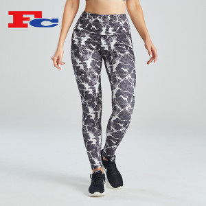 Wholesale Workout Leggings For Sale Marble Pattern