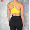 Front Lace Design Sports Bra Custom Crop Tops Wholesale
