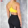 Front Lace Design Sports Bra Custom Crop Tops Wholesale