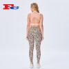 Custom High Quality Sports Fitness Tracksuits Leopard Print Clothing Manufacturers