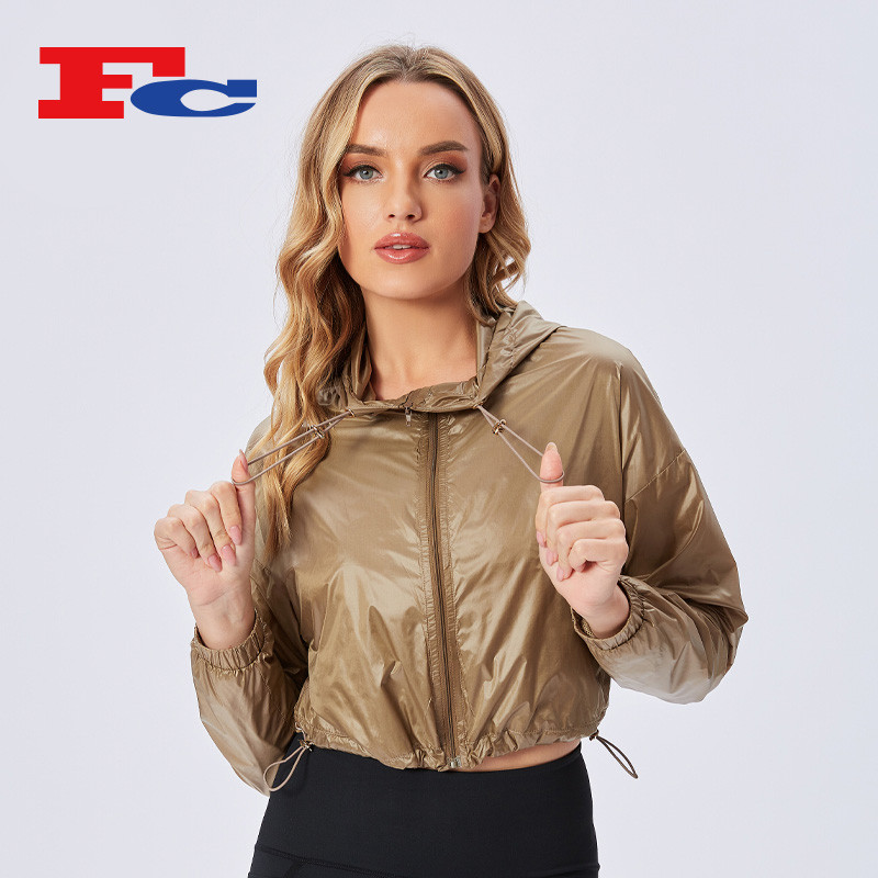 fashion activewear waterproof hoodie outdoor wear custom gymwear