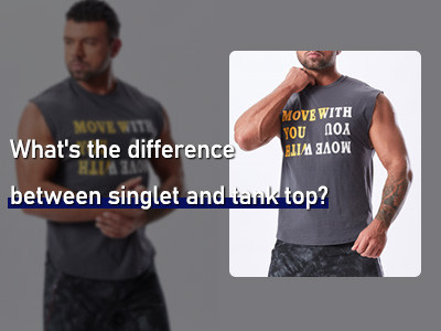 What's the difference between singlet and tank top?