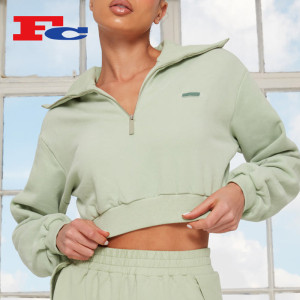 Multi Colors Zippers Women Sweatshirt Wholesale Manufacturer