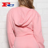 Unique Design Front Crossover Hoodie For Ladies China Manufacturer