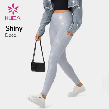 OEM High Waisted Shiny Women Legging New Leggings Supplier