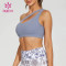 Custom Unilateral Shoulder Straps Sports Bra Women China Manufacturer