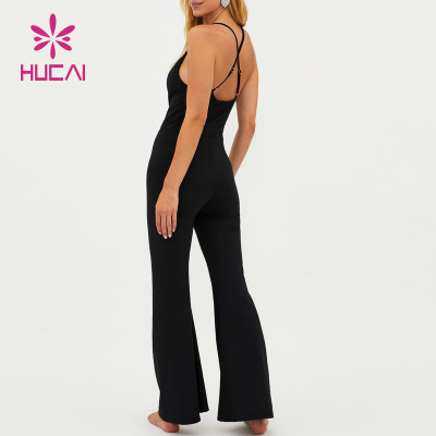 New Design Custom Logo Yoga Set  Women's Fashionable Workout Clothes Factory