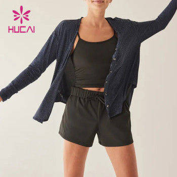 ODM Custom Logo Loose And Comfortable Women Riding And Running Shorts Supplier