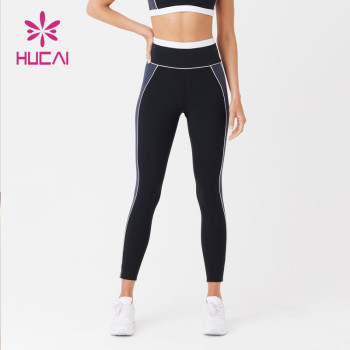 Custom Logo High Waisted Women Sports Riding Yoga Leggings Sportswear Factory