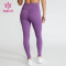 Custom Color Contrast Back Waist Pocket Women Yoga Leggings Activewear Factory