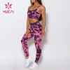 Custom Logo Tie-Dyed Yoga Set High Quantity Women Athletic Clothing Manufacturer