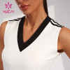 Private Label Tennis Dress Women V-neck Jumpsuits Manufacturer China
