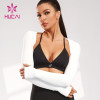 ODM Custom Sun-protective Long Sleeve Reversible Women Crop Shirts Supplier