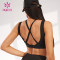 Custom Cross Neck Design Bra Top Irregular Hollow Women Vest Manufacturer