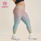 OEM Plus Size Leggings Soft Yoga Women Patterned Tights Manufacturer