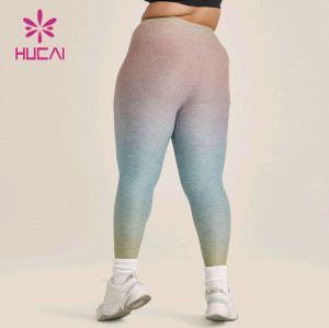 OEM Plus Size Leggings Soft Yoga Women Patterned Tights Manufacturer