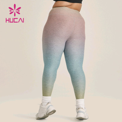 OEM Plus Size Leggings Soft Yoga Women Patterned Tights Manufacturer