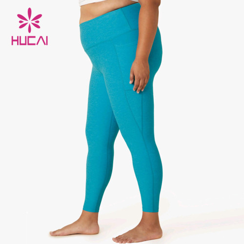 OEM High Waisted Legging Big Size Yoga Women Large Size Tights Supplier