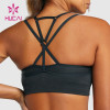 OEM Women Seamless Bra Top Irregular Hollow Design Yogawear Supplier