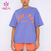OEM ODM Services Plain Color Custom Logo Oversized Women T-shirt Garment Factory
