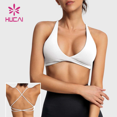 High Quality Custom Sexy Bra Backless Women Sports Bra Gym Clothes Suppliers