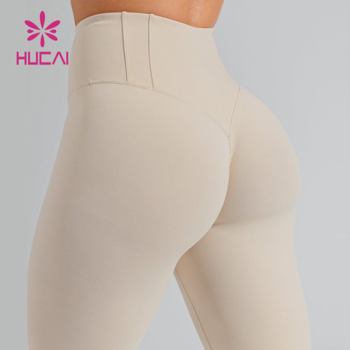HUCAI OEM ODM Service Special Designed Waist Women Sports Leggings Fitness Clothing Suppliers