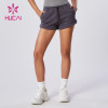 HUCAI Custom Fitness Shorts Lightweight Running Clothes Factory Manufacturer