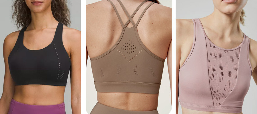 Yogawear Elegant laser punching  